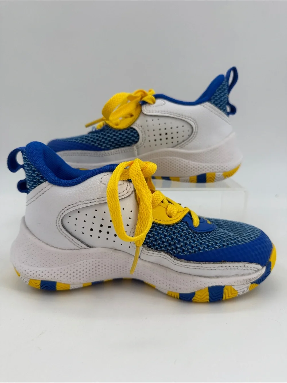 Under Armour Steph Curry 3Z 24 Pre-School Warriors Shoe Size 11K Team Royal Blue